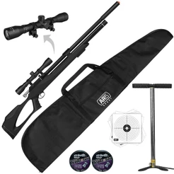 Carabina de Pressão PCP M25 Thunder Artemis 5.5+Bomba+Luneta