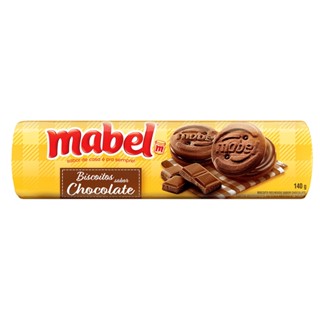 Biscoito Recheado Mabel Chocolate 140g