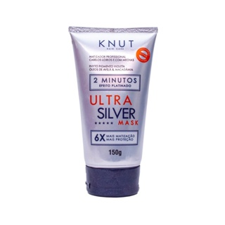 Máscara Tratamento Ultra Silver Platinium Knut 150gr em Oferta na Shopee
