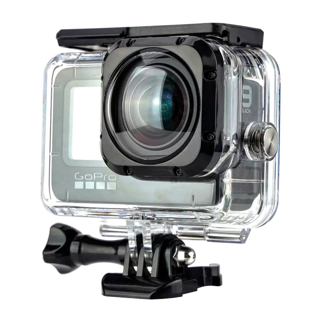 Caixa Estanque para Câmeras GoPro 11/10/9 com Max Lens Mod