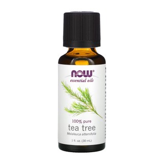 Now Foods Óleo Essencial Melaleuca Tea Tree 30ml em Oferta na Shopee