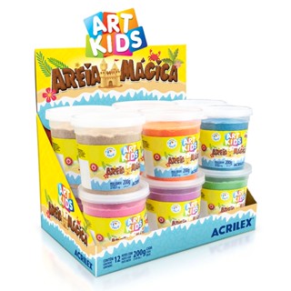 Areia mágica Art Kids 200g unidade Acrilex