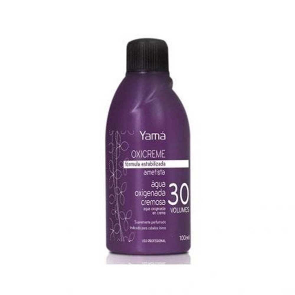 Água Oxigenada Yamá Ametista Roxo 30 Volumes 100ml em Oferta na Shopee