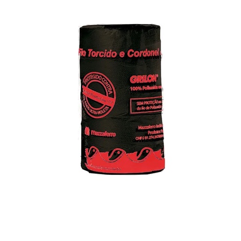 Fio Torcido Encala Grilon Preto Mazzaferro (Escolha a Bitola) 200 Gramas em Oferta na Shopee
