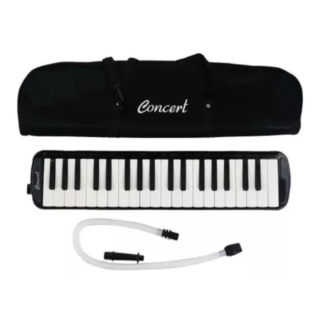 Escaleta 37 Teclas Concert M37 Cor Preta