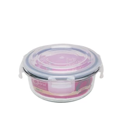 Pote Hermético De Vidro Redondo 400 ML - Oxford
