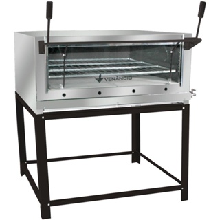 Forno a Gás Industrial Roma de Aço Inox FIRI110 com Grelha R em Oferta na Shopee