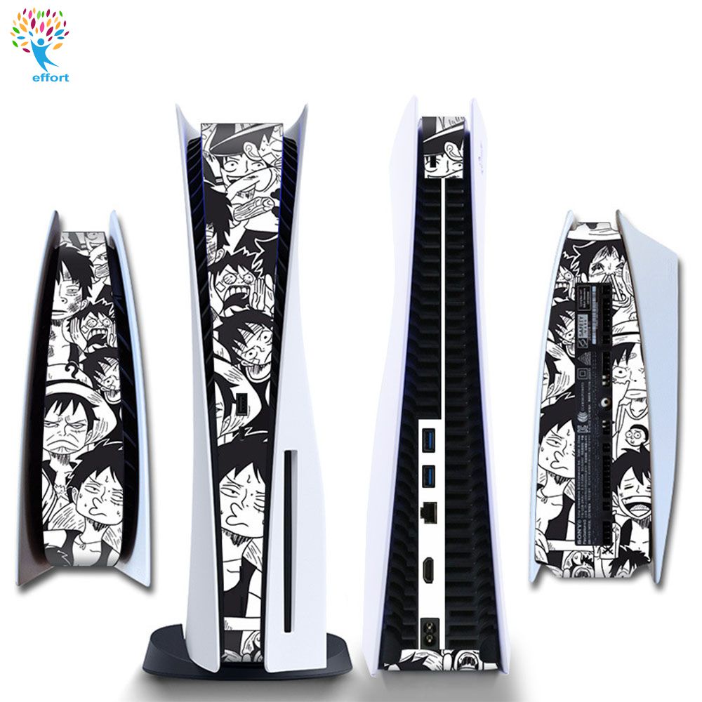 PS5 Adesivos De Tira Lateral Para Jogos De Jogadores À Prova D'água E Resistente A Arranhões Console PS5 Acessórios Personalizáveis PS5 Personalização PS5 Vinil