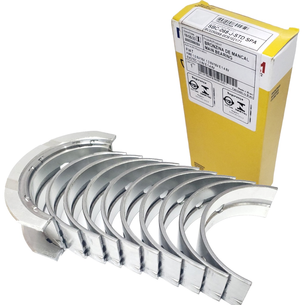 Bronzina De Mancal Casquilho Fixo Uno Mobi Palio Siena Strada Doblo Idea Punto 1.0 1.3 1.4 Fire Evo em Oferta na Shopee