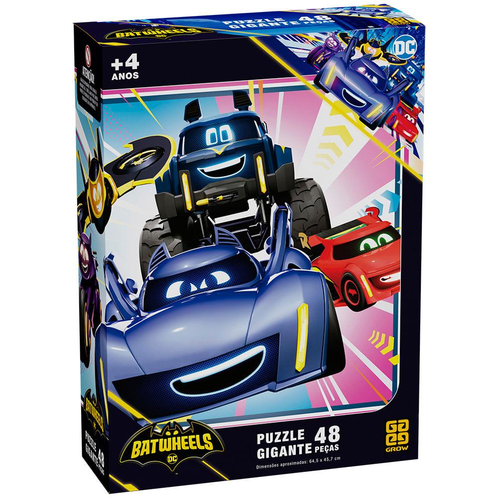 Puzzle Gigante 48 peças Batwheels em Oferta na Shopee