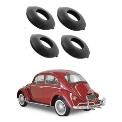 Anel Guarnicao Borracha Tubo Suporte Parachoque Fusca Ate 70