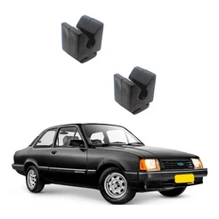 Par Grampo Borracha Trava Vareta Capo Chevette 1983 A 1994
