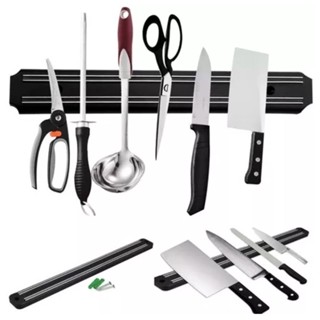 Kit 2 Barra Magnetica Suporte Imã Facas Cozinha Churrasqueira Ferramentas 50cm