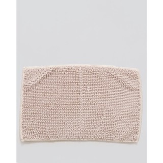 Tapete Bolinha Antiderrapante 38cm x 58cm Bege Claro