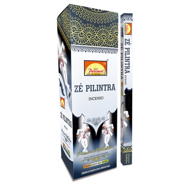 Incenso Ze Pilintra Parimal Box 25 Caixas Com 8 Varetas