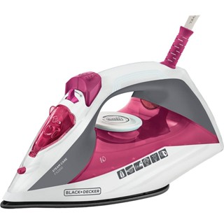 Ferro de Passar Vapor Spray Black & Decker FX2200 Branco e Rosa 127V