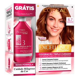 Kit Tintura Imédia Excellence L