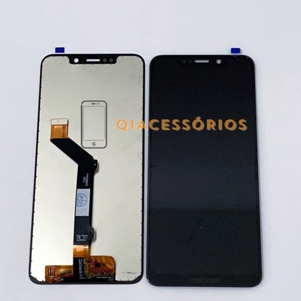 Display Tela Frontal Touch Completo Compatível Moto One Original XT1941 em Oferta na Shopee