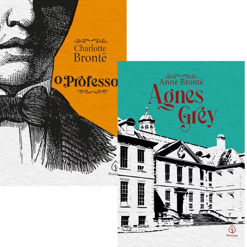 Livros O professor + Agnes Grey Kit 2 Livros Principis Literatura Inteligência Emocional Auto Ajuda