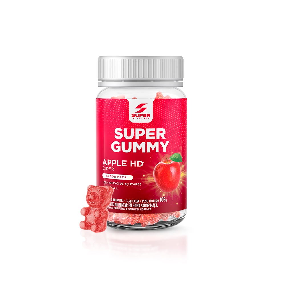 Super Gummy Apple Cider HD (30 gomas)