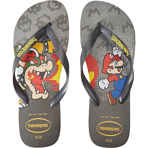 Chinelo Havaianas Mario Bros FC