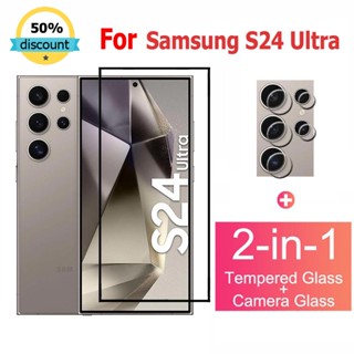película Samsung S24 Ultra Protetor De Tela De Vidro Ultra Temperado Para Samsung A35 A54 A15 A25 A34 A05 A05s S24 S22 S21 S23 Plus 5G Com Câmera película traseira