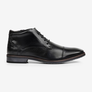 Sapato Social Masculino Couro Legitimo Ferracini Cano Curto Bico Fino Bentley Preto 3942-660G em Oferta na Shopee