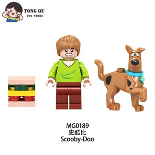 Minifiguras de Filmes Scooby Building Block Doll Collection Ornamentos mini Modelo Brinquedo Presente