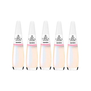Kit Esmalte Impala Perolado Nenem (5 unidades)