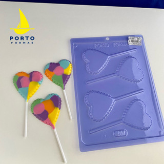 1~5 Forma Simples Pirulito Coração P407 Porto em Oferta na Shopee