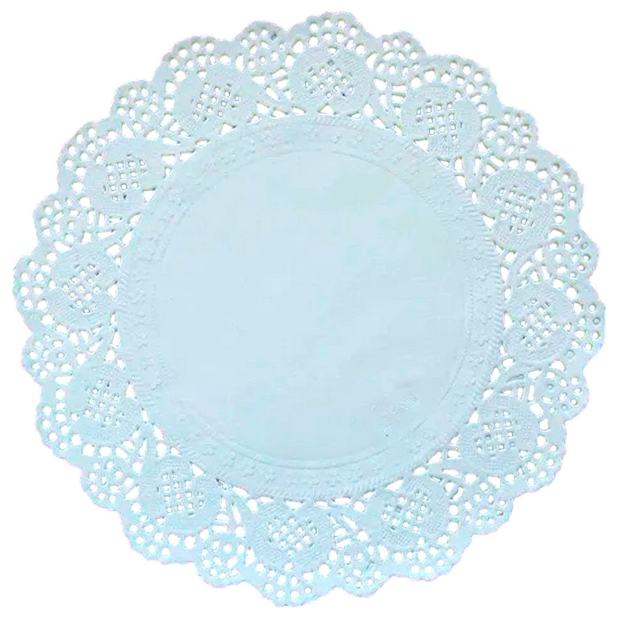 Fundo Rendado de Papel - Branco - 29cm - 24 unidades - Rizzo em Oferta na Shopee