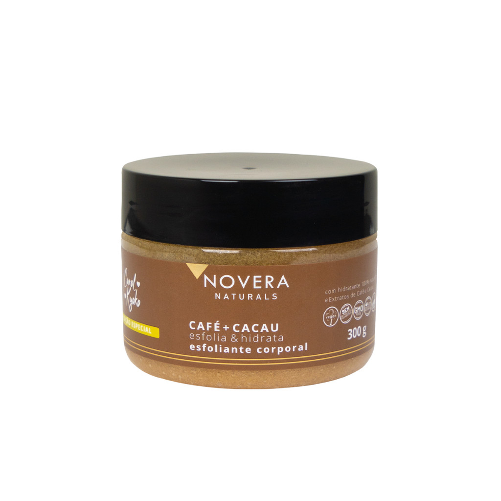 Esfoliante Corporal Cafe + Cacau Carol Kyoko 300g em Oferta na Shopee