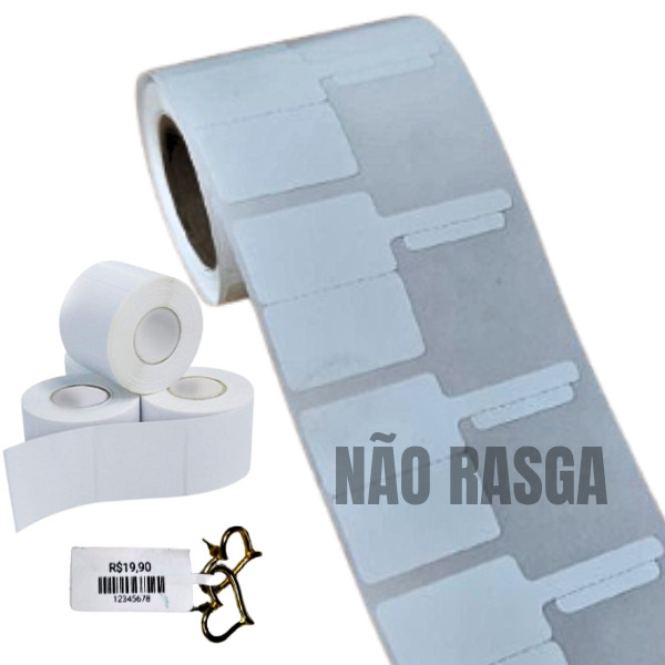 5 rolos etiqueta Joias p/ impressoras XD-210 PT260 NÃO RASGA em Oferta na Shopee