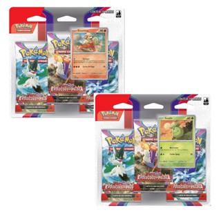 Cartas Pokémon Blister Triplo EV2 Evoluções em Paldea Copag