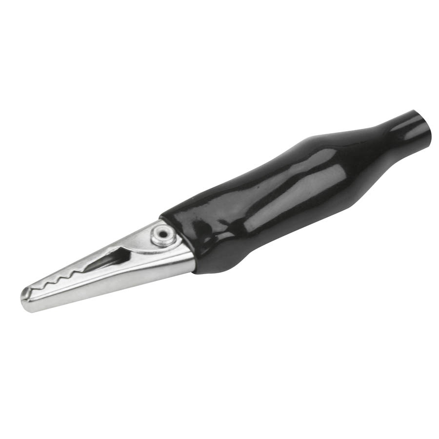 Kit 10 Peq. Garra Jacaré Jacarezinho Isolada Preto (35mm)