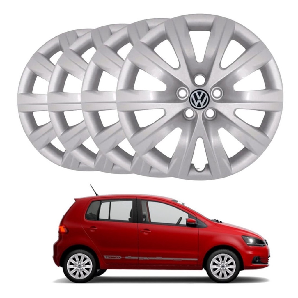 Jogo Calota Fox Aro 14 - 2004 2005 2006 2007 2008 2009 2010 em Oferta na Shopee