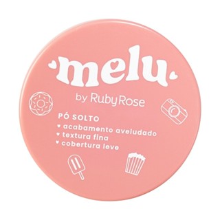 Pó Facial Ruby Rose Solto Melu RR8524