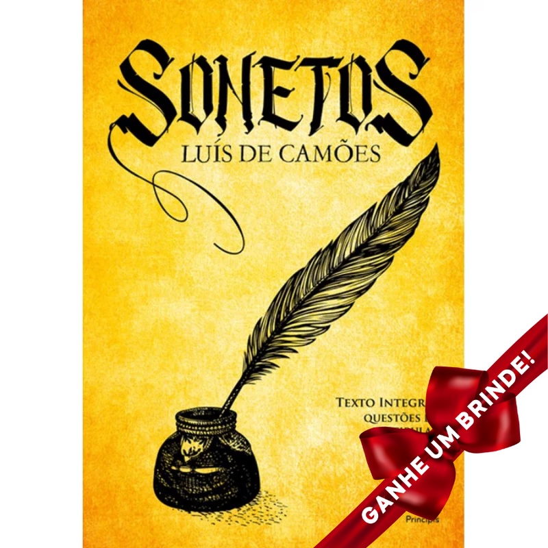 Livro Sonetos Luís de Camões Principis Inteligência Emocional Auto Ajuda Crescimento Motivacional