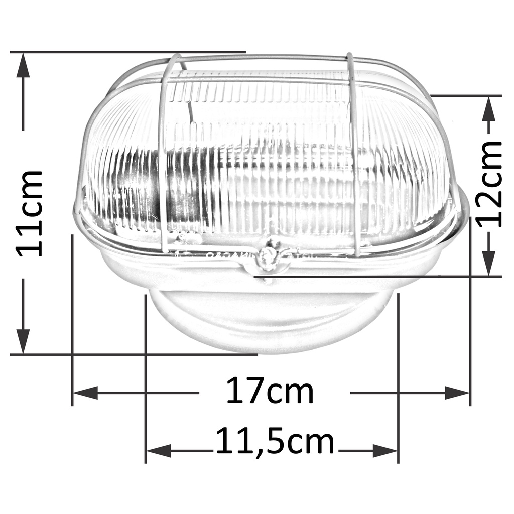 Kit 12 Arandelas Luminária Tartaruga Lente Cristal Preta