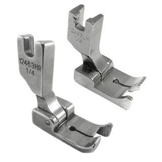 02 Calcador Pespontar Pesponto Guia Fixo 1/4 Reta Industrial