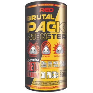 Brutal Pack - Red series C/ Beta Alanina 30 Packs