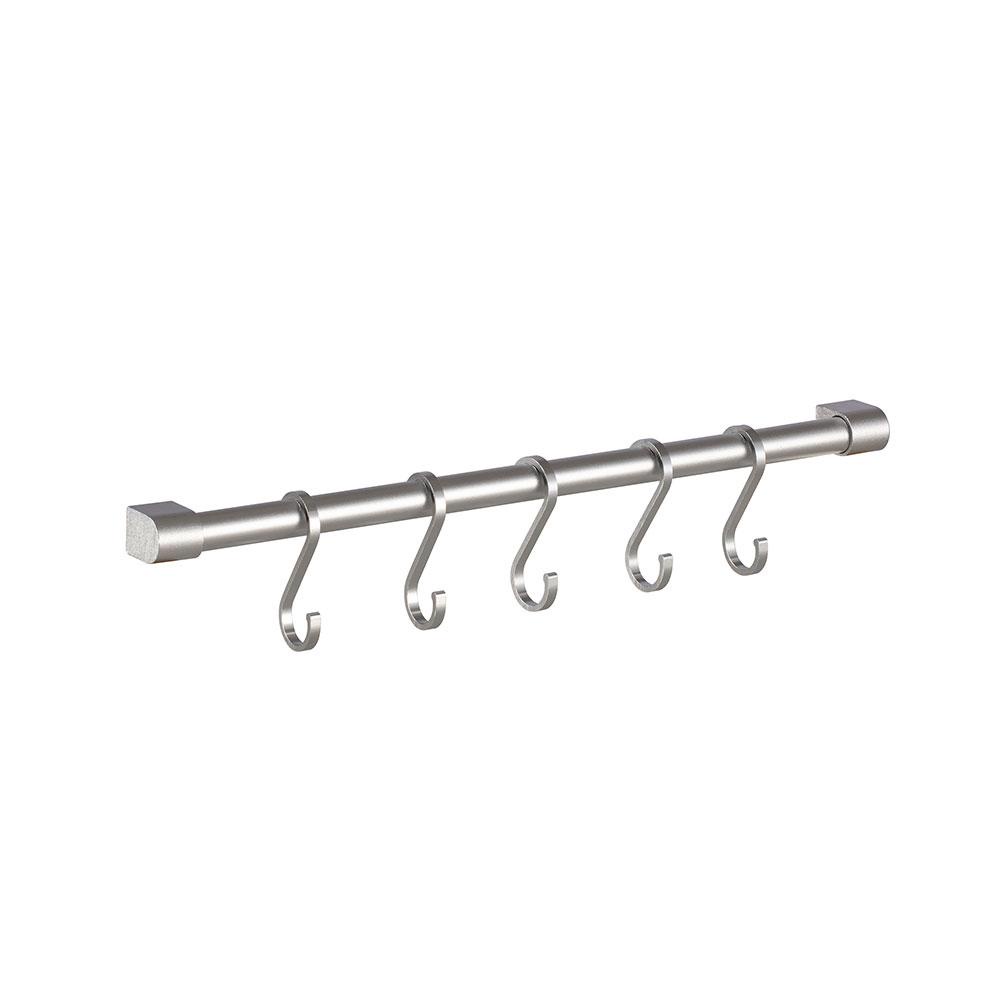 Suporte Organizador De Cozinha Suspenso Garça Pingoo - Prata - Home & Living