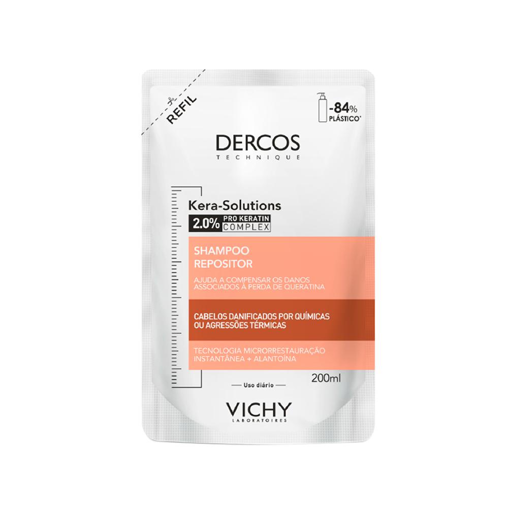 Vichy Dercos Kera-Solutions Refil Shampoo 200ml - Beauty