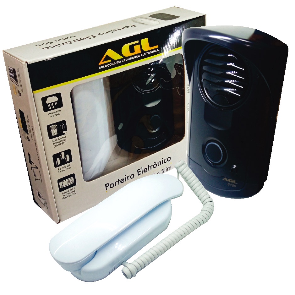 Porteiro Eletrônico S100 Slim - AGL