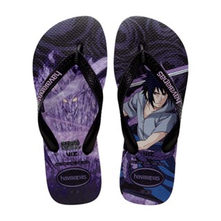 Chinelo Havaianas Top Naruto Preto