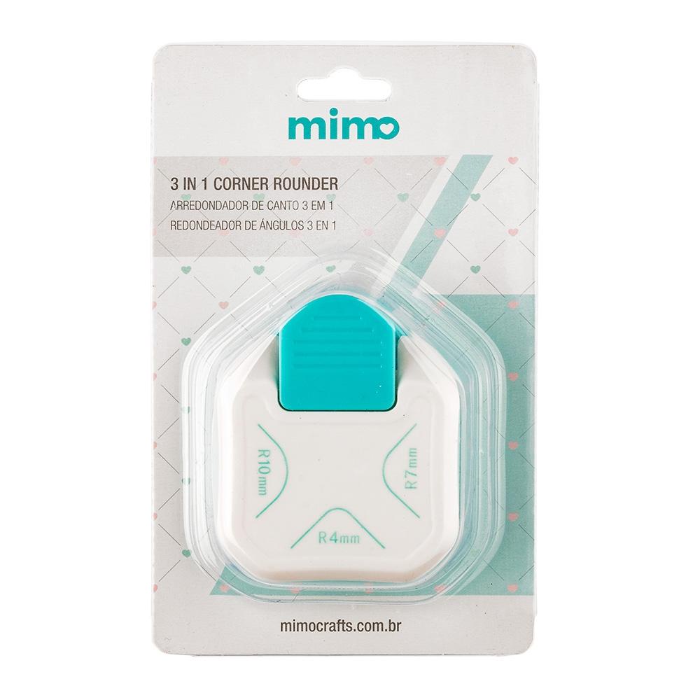Ferramenta para Arredondar Cantos de Papel - 3 em 1 - Mimo em Oferta na Shopee