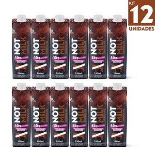 Kit 12x NotCo NotMilk High Protein 15g Chocolate 250ml