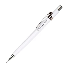 Lapiseira 0.7mm P207 branca Pentel