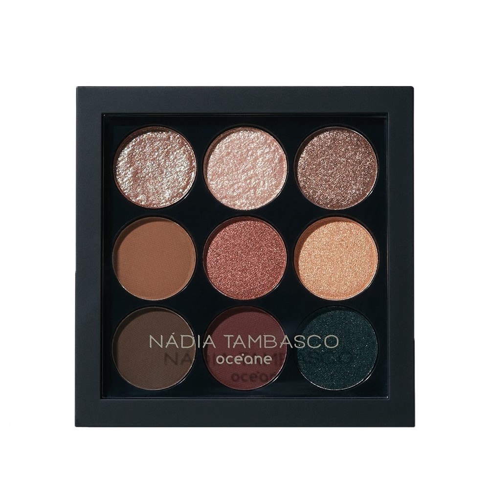 Paleta To Go Trendy Nádia Tambasco by Océane – Cores Modernas com Alta Pigmentação