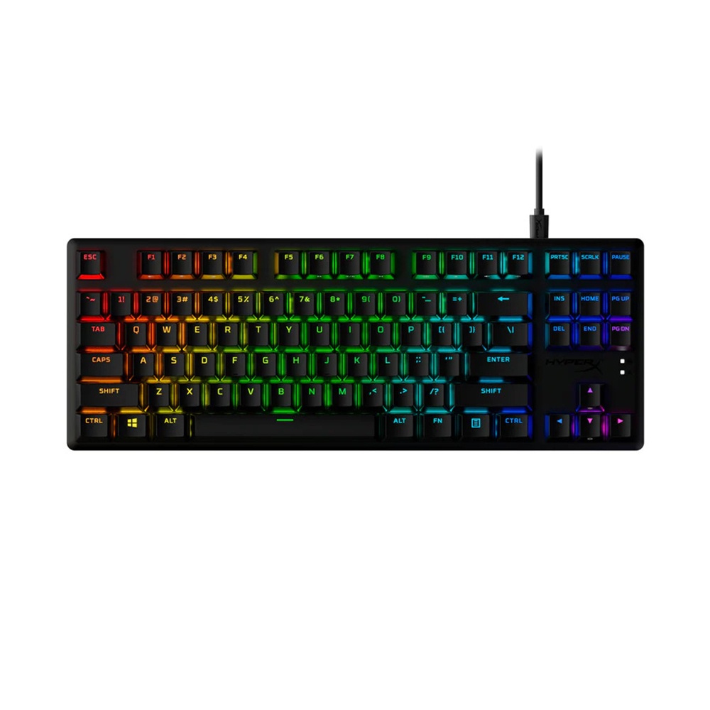 Teclado Gamer HyperX Alloy Origins Core PBT HX -Vermelho